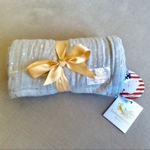 USA made Baby cotton blanket NWT